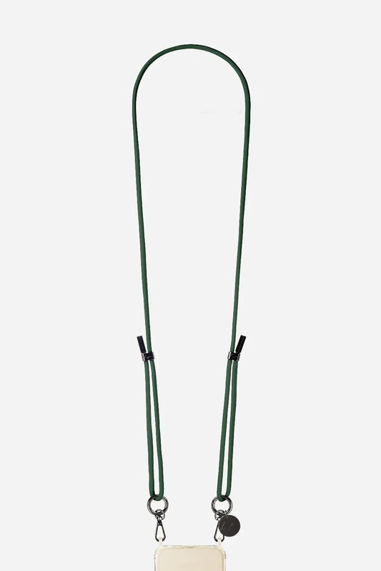 Nae Dark Green Rope Phone Chain