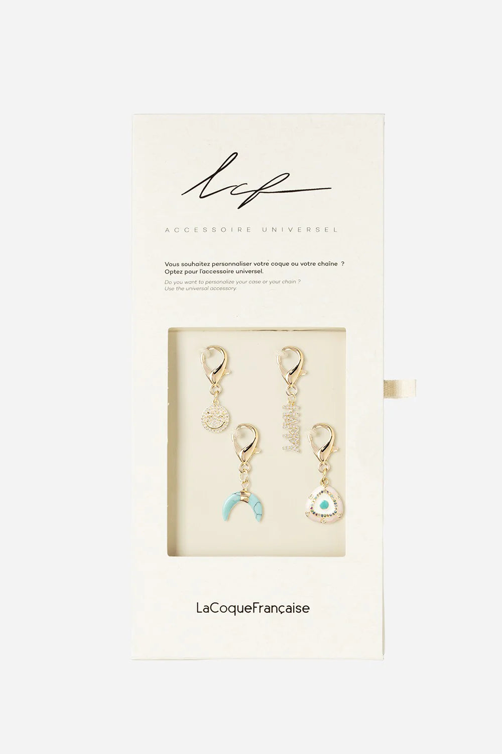 Gold Phone Charms - pack of 4