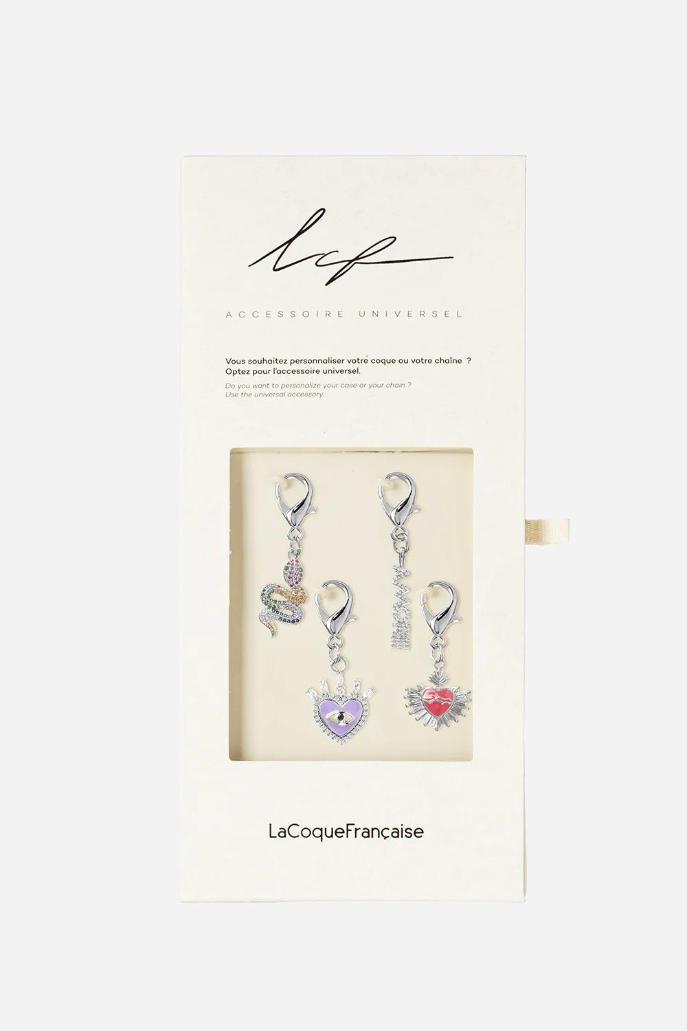 Silver Phone Charms - pack of 4