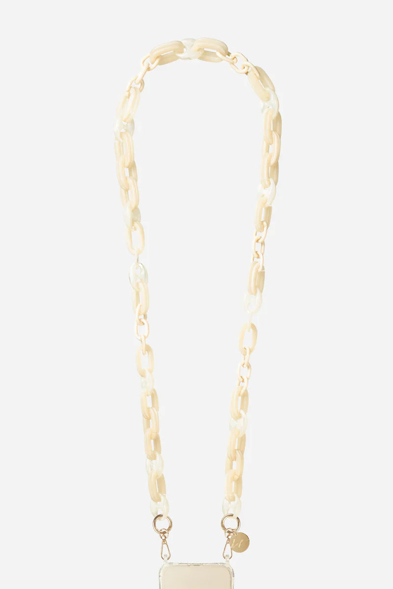 Ambre Cream Phone Chain