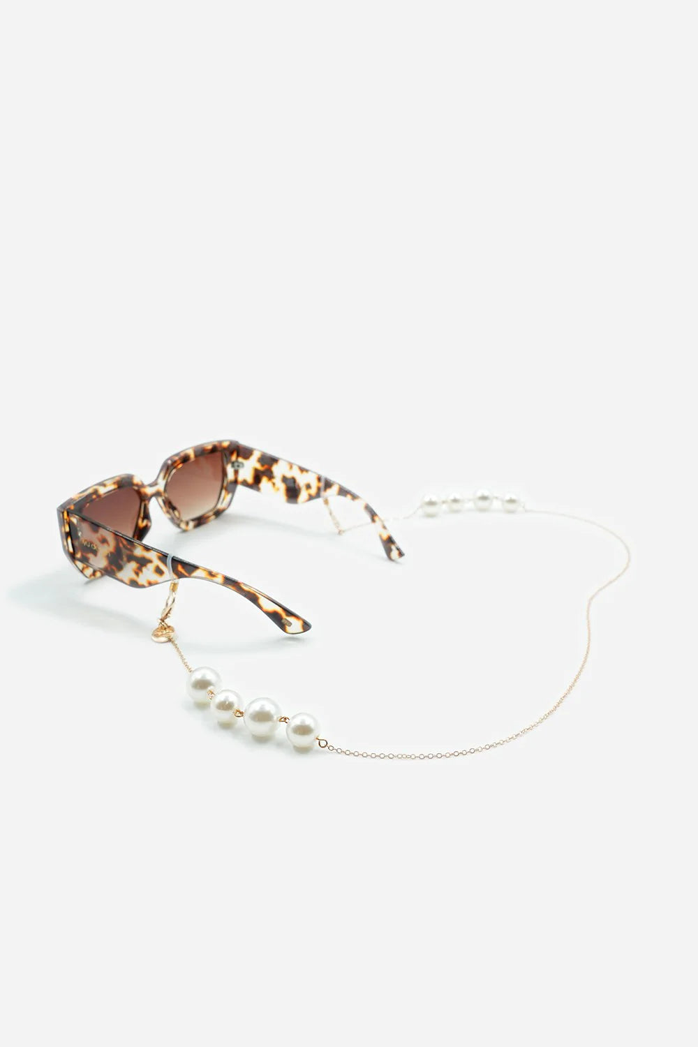 Lior White and Pearl Glasses Chain
