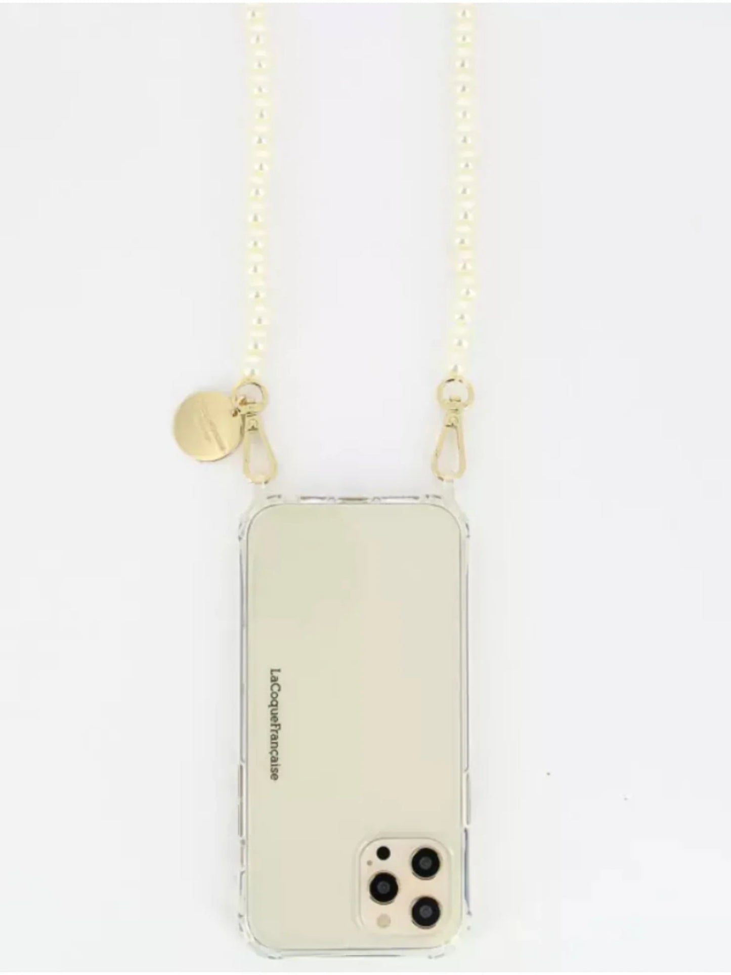 Agathe Pearl Phone Chain