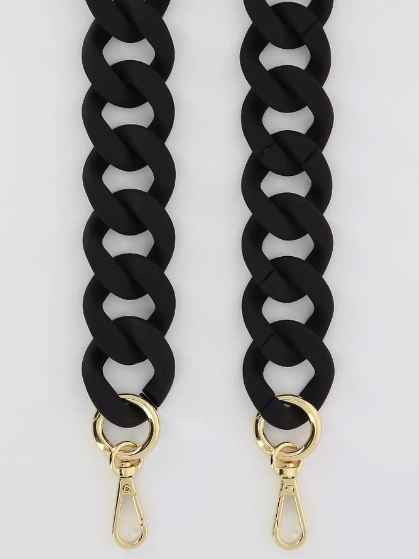 Alice Matte Black Phone Chain