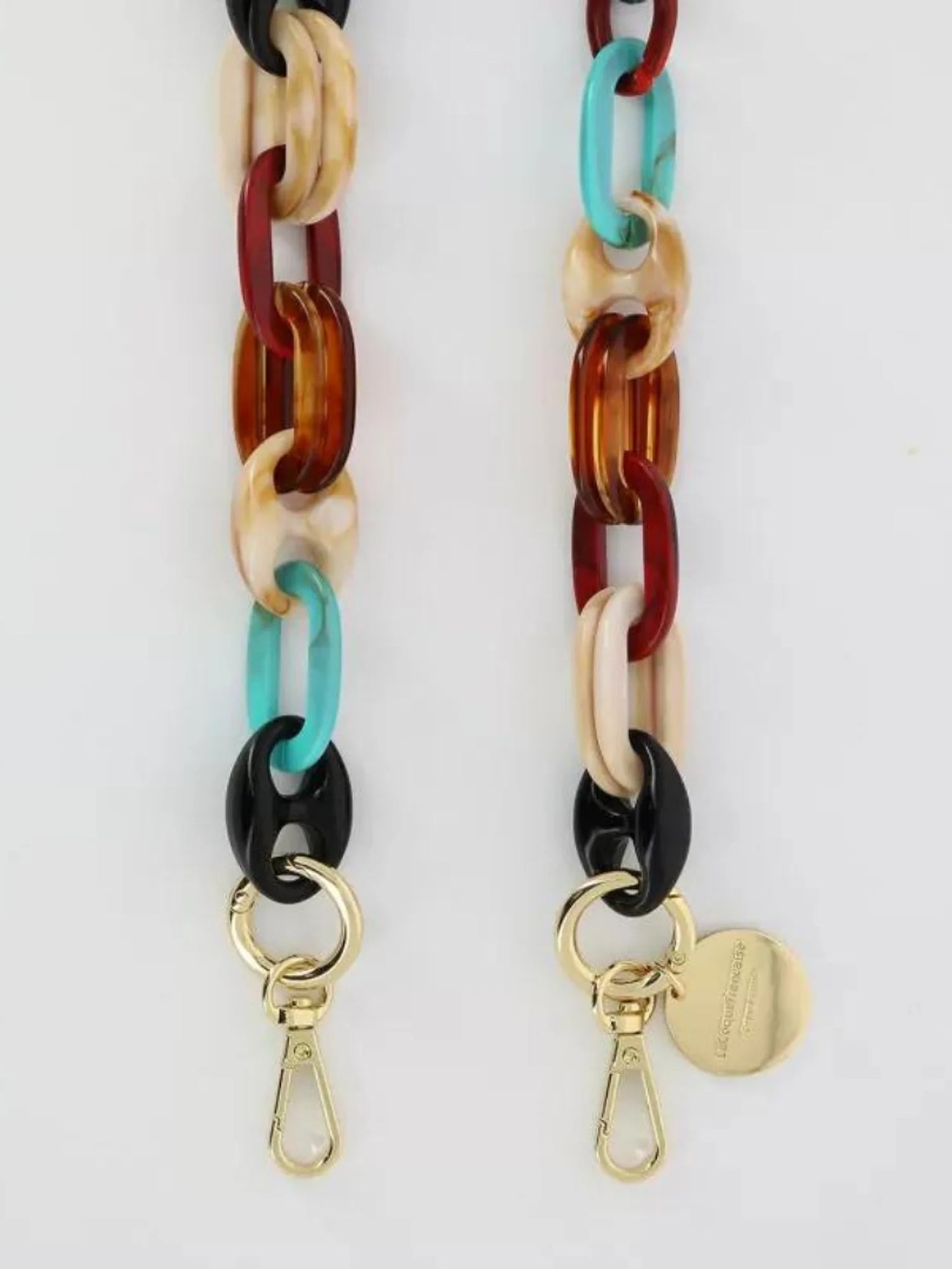 Amber Multicolour Phone Chain