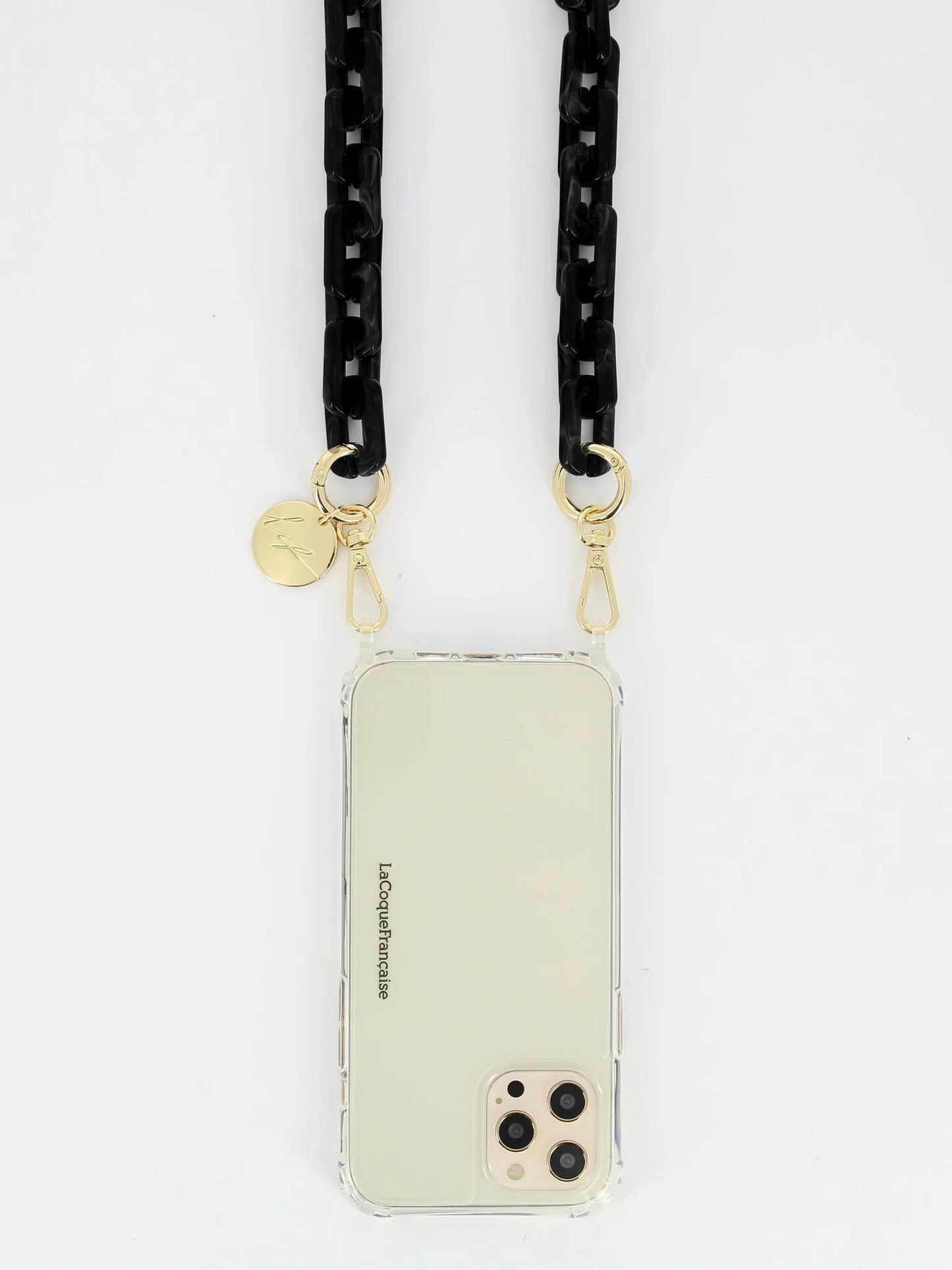 Emmy Black Phone Chain