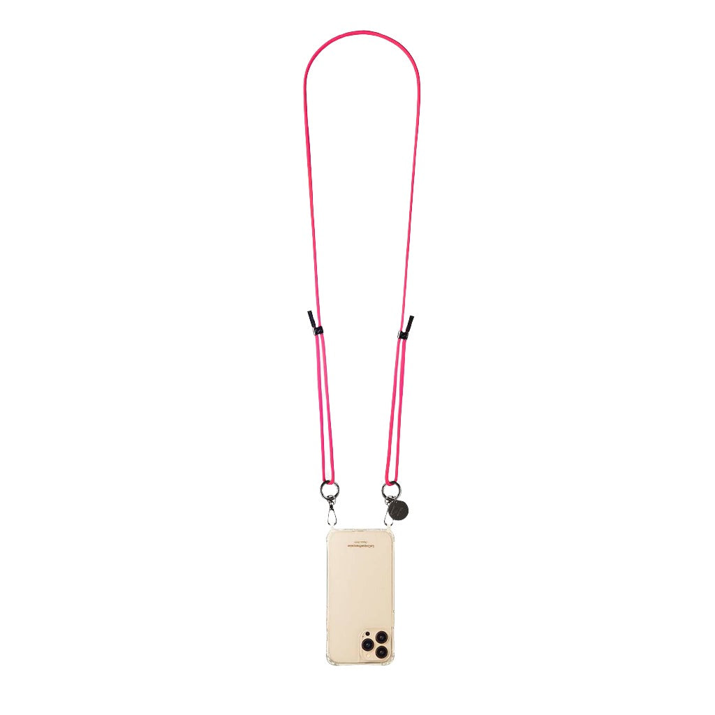 Nae Neon Pink Rope Phone Chain