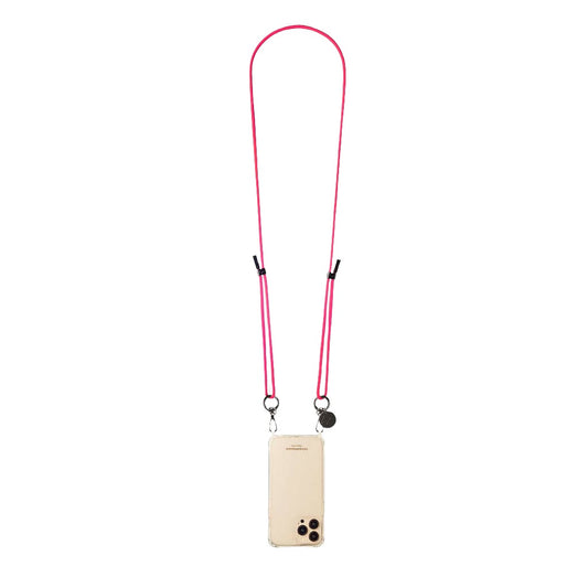 Nae Neon Pink Rope Phone Chain