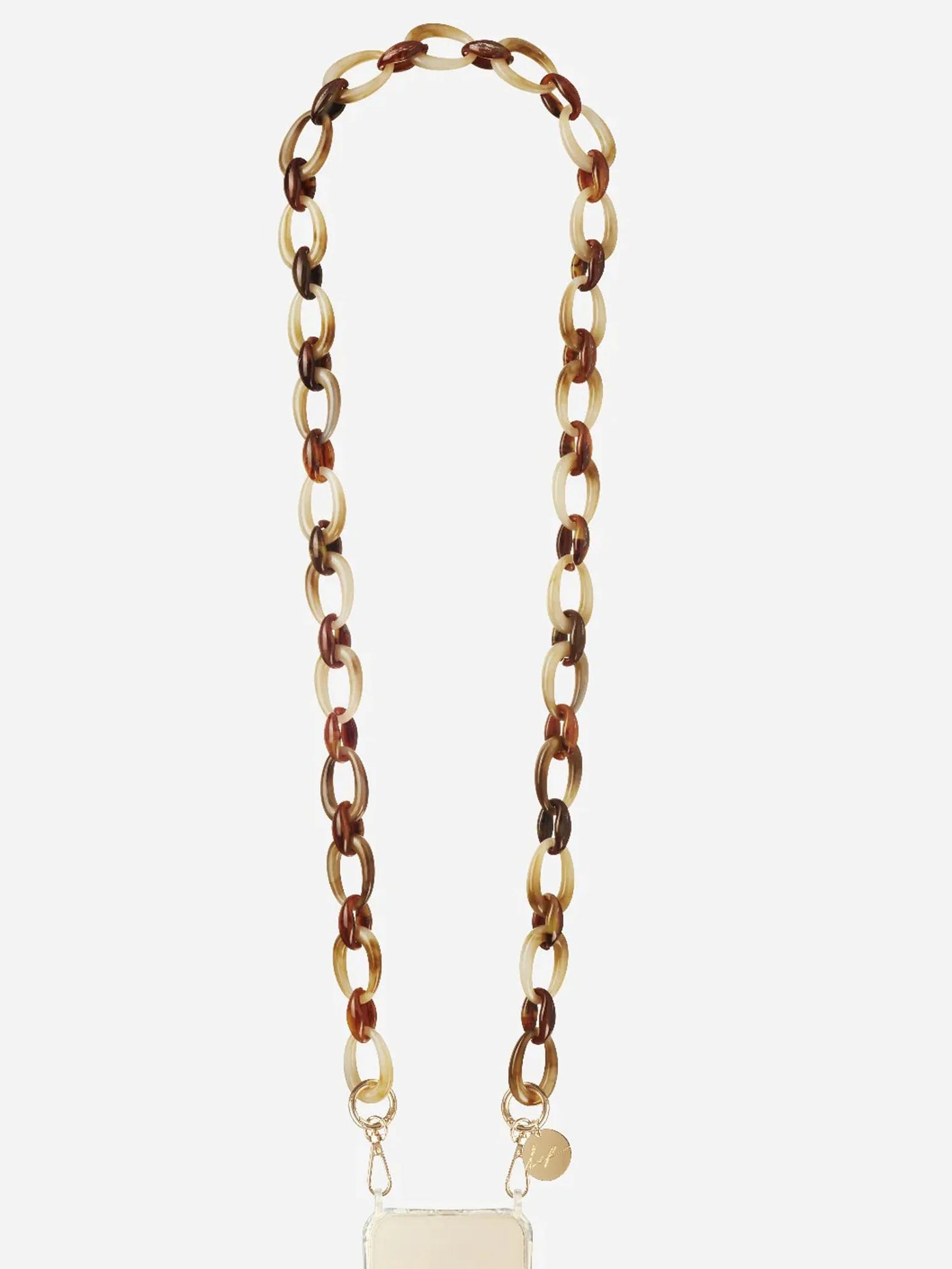Lise Beige Phone Chain