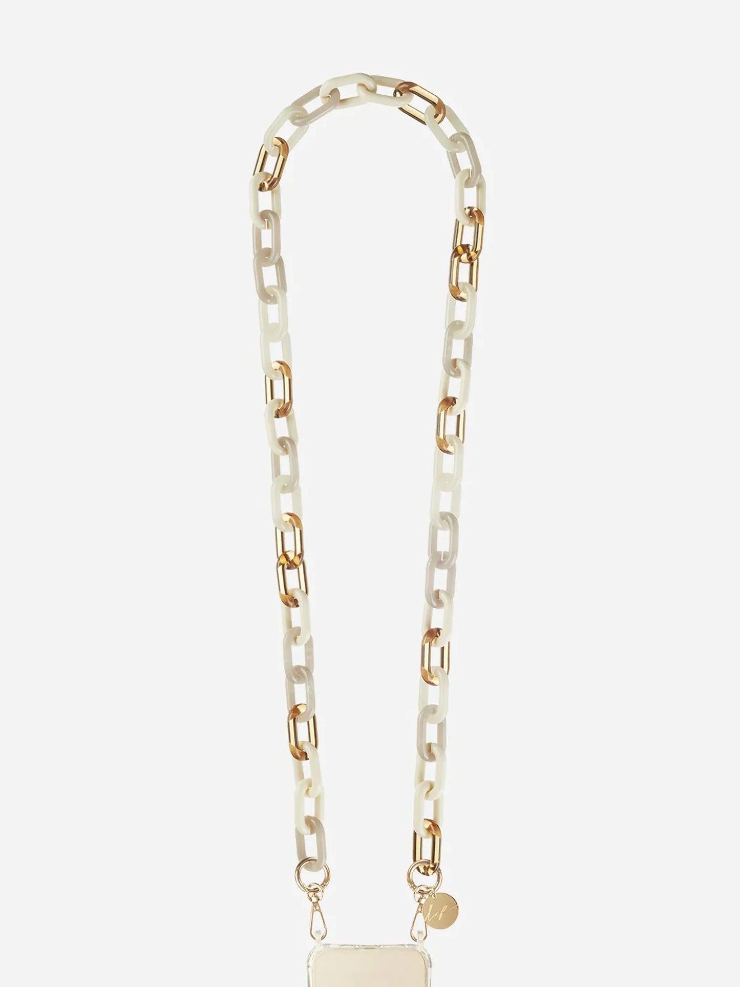 Liv Beige Phone Chain