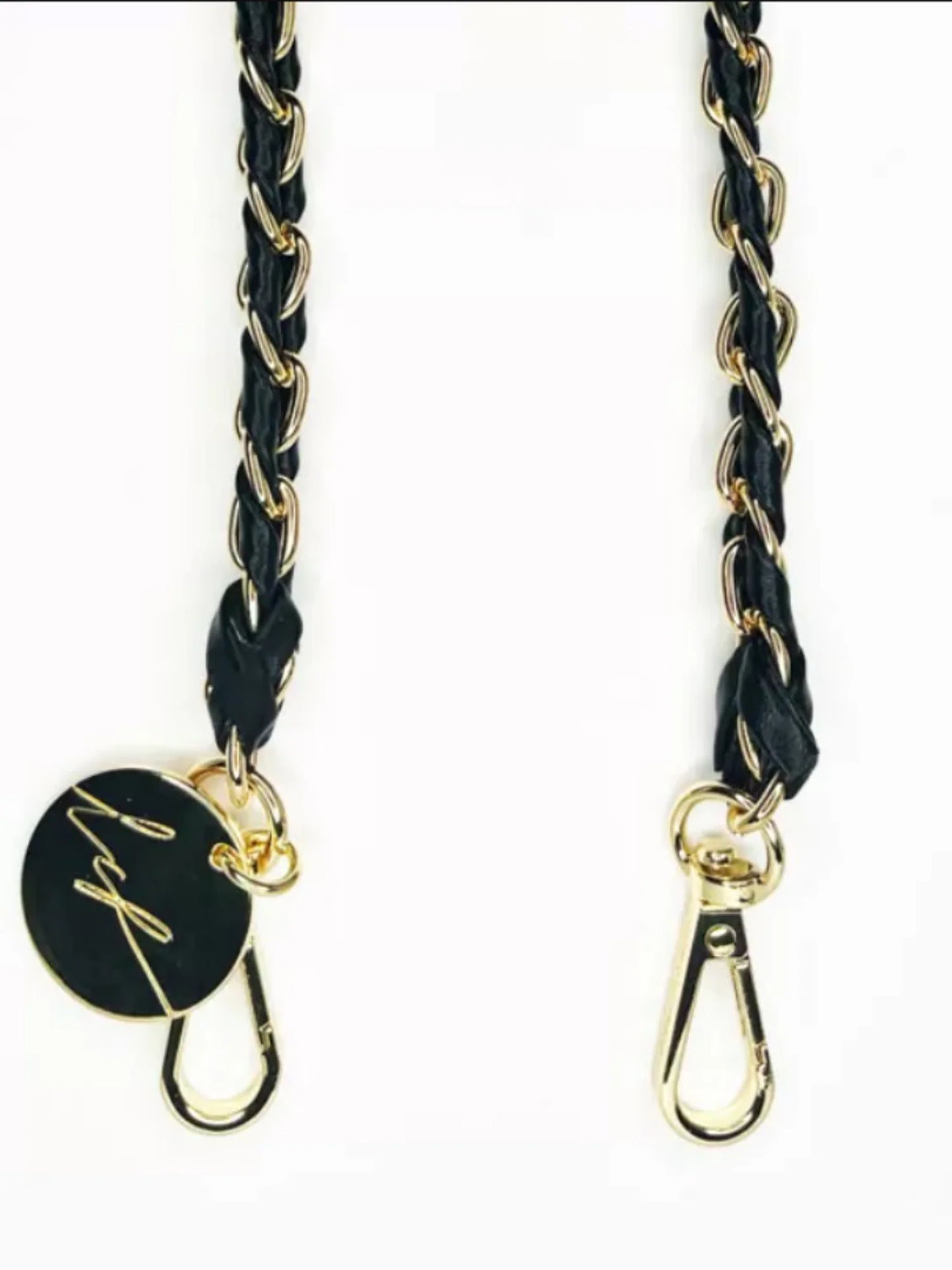 Lou Black & Gold Phone Chain