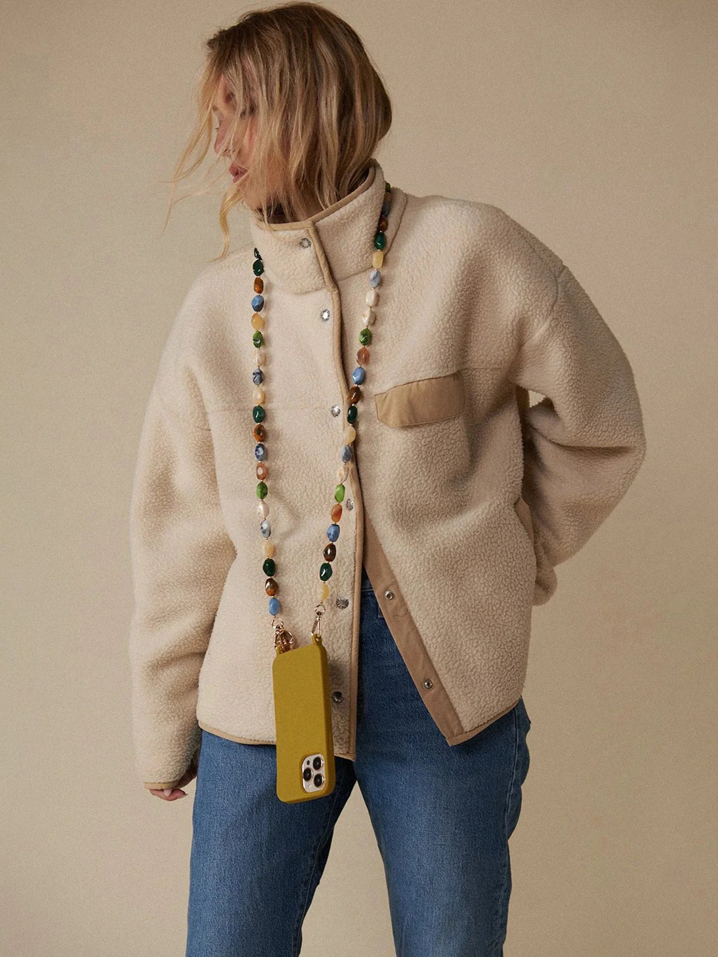 Polly Multicolour Phone Chain