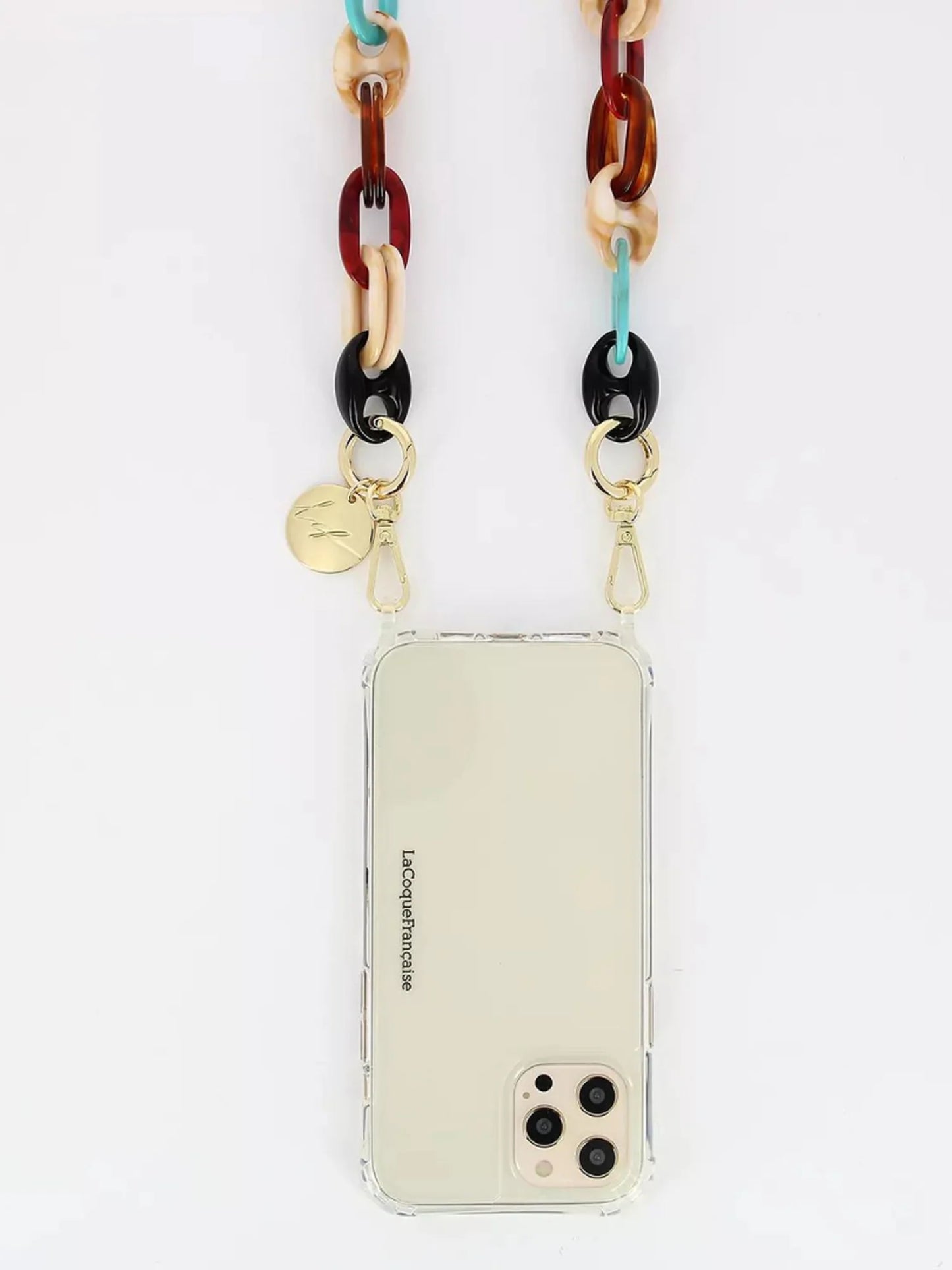 Amber Multicolour Phone Chain