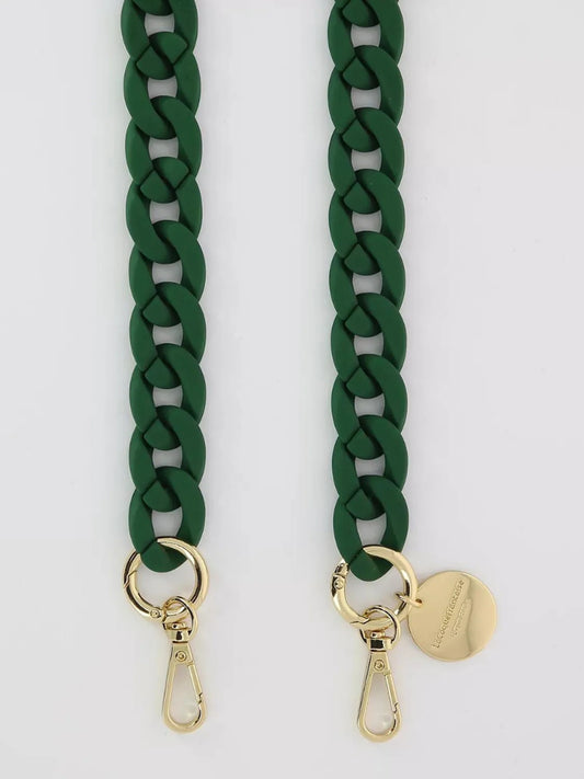 Sarah Fir Green Matte Phone Chain